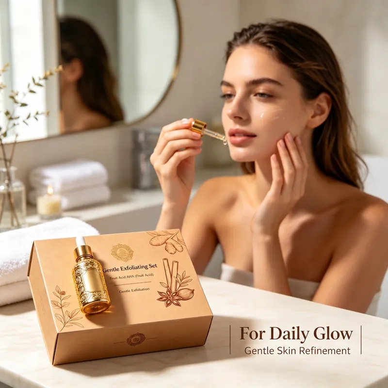 AHA Gentle Exfoliating Set: set