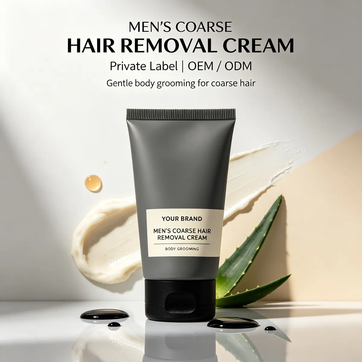 Aloe & Vitamin E Depilatory Cream: depilatory cream