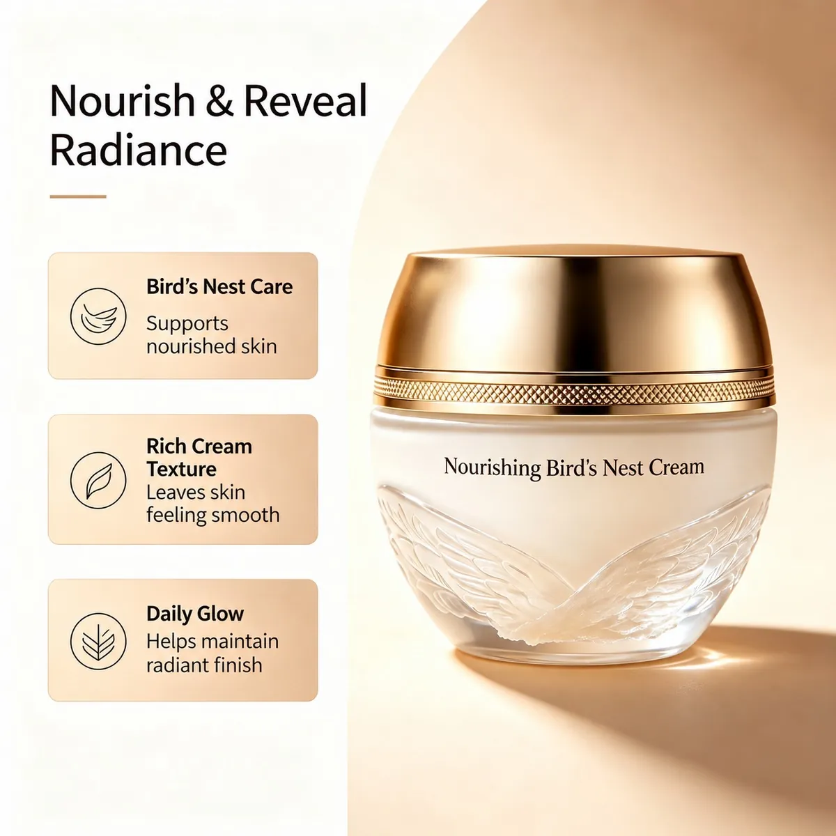 Bird's Nest Nourishing Cream: cream, 50 g