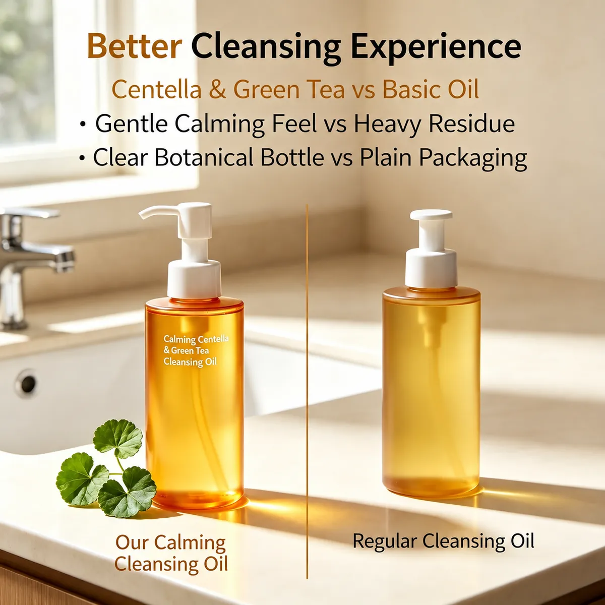 Centella & Green Tea Cleansing Oil: cleansing oil