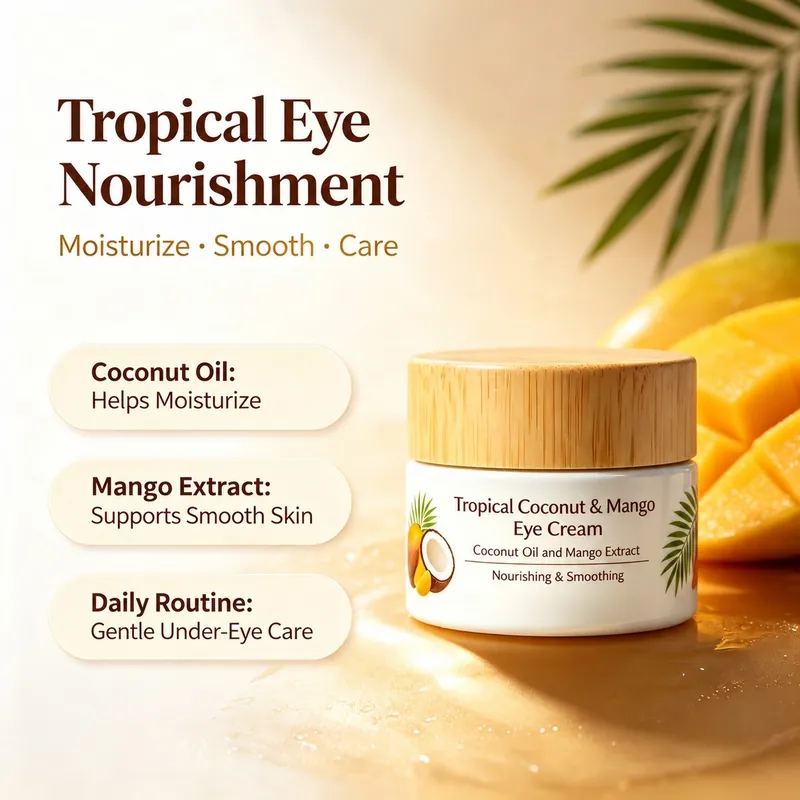 Coconut & Mango Nourishing Eye Cream: eye cream, 50 g