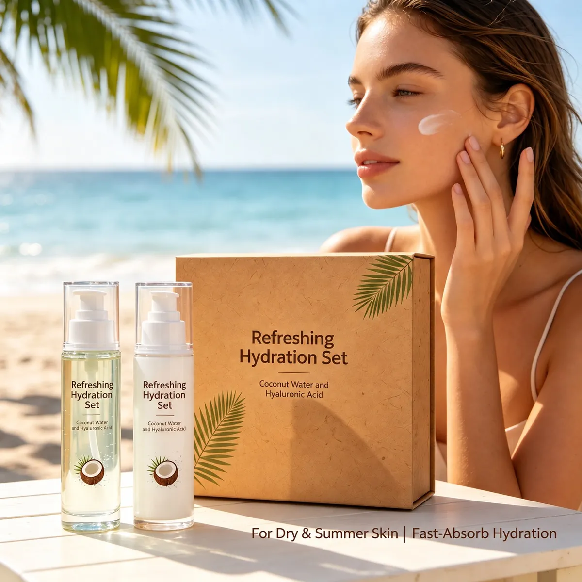 Coconut Water & Hyaluronic Hydration Set: set
