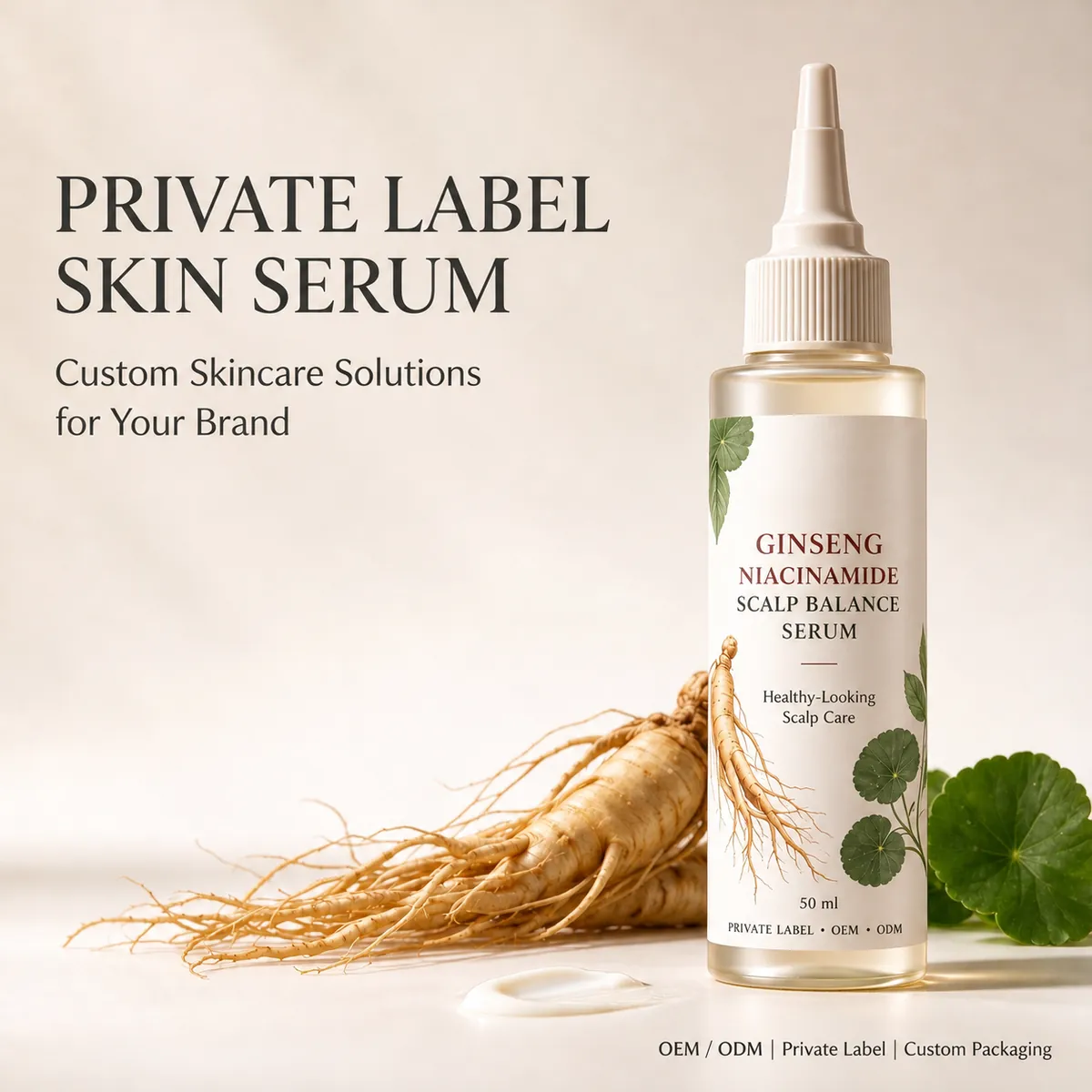 Ginseng & Niacinamide Scalp Balance Serum: scalp serum