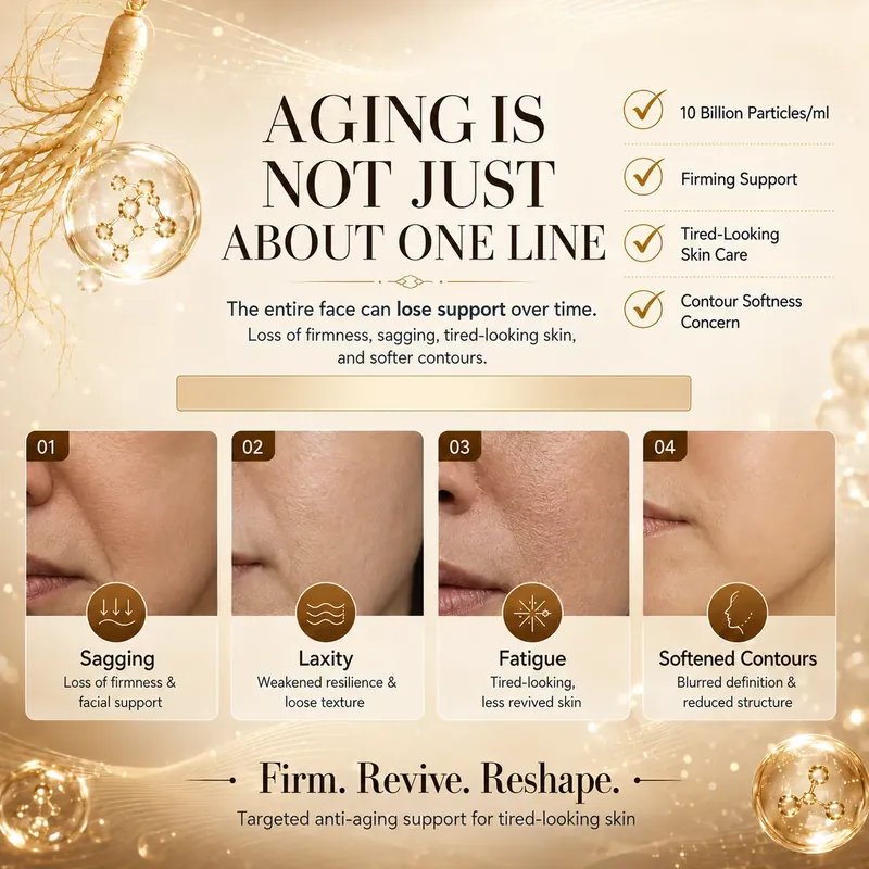 Ginseng Exosome Ampoule — Anti-Fatigue Glow & Firming: ampoule set, (30 mg + 1.5 ml) × 16 per box