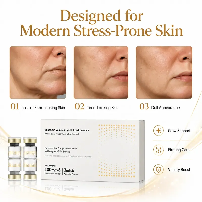 Ginseng Exosome Vial Kit — Overnight Renewal & Firming