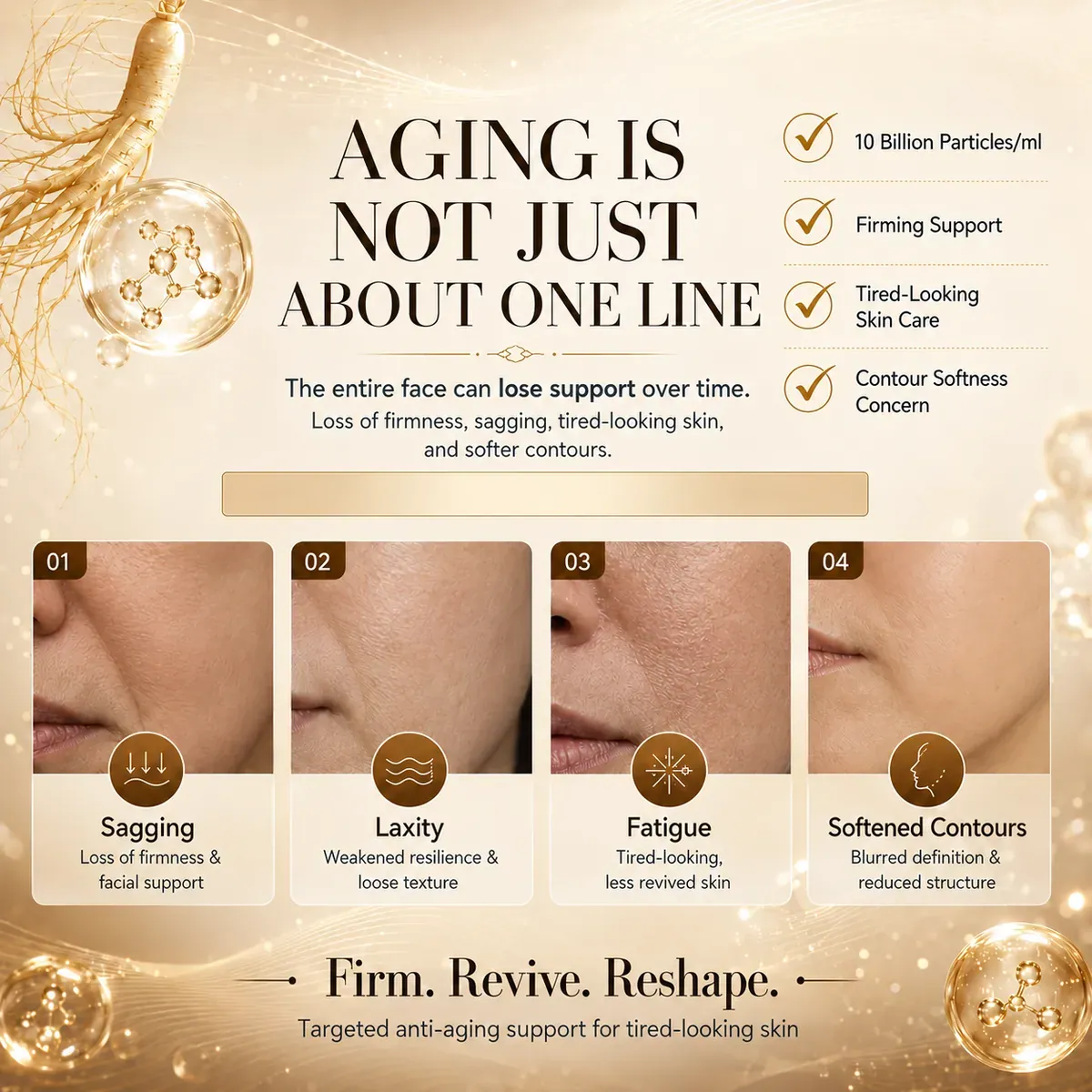Ginseng Exosome Ampoule — Wrinkle Care & Firming, 16 Sets: ampoule set, (30 mg + 1.5 ml) × 16 per box