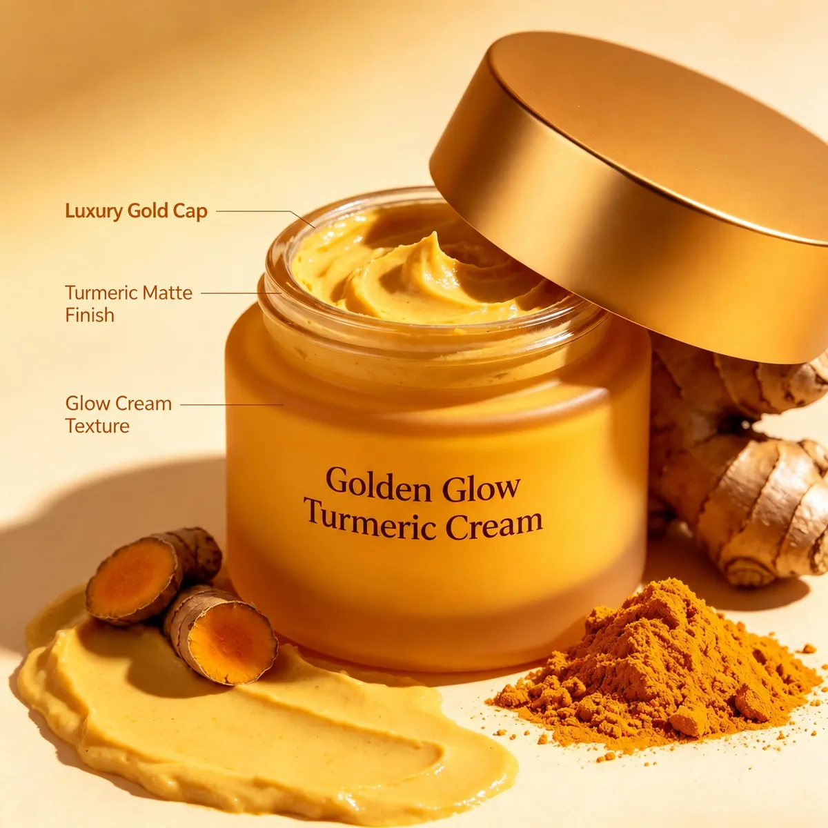 Golden Turmeric Glow Cream: cream, 50 g
