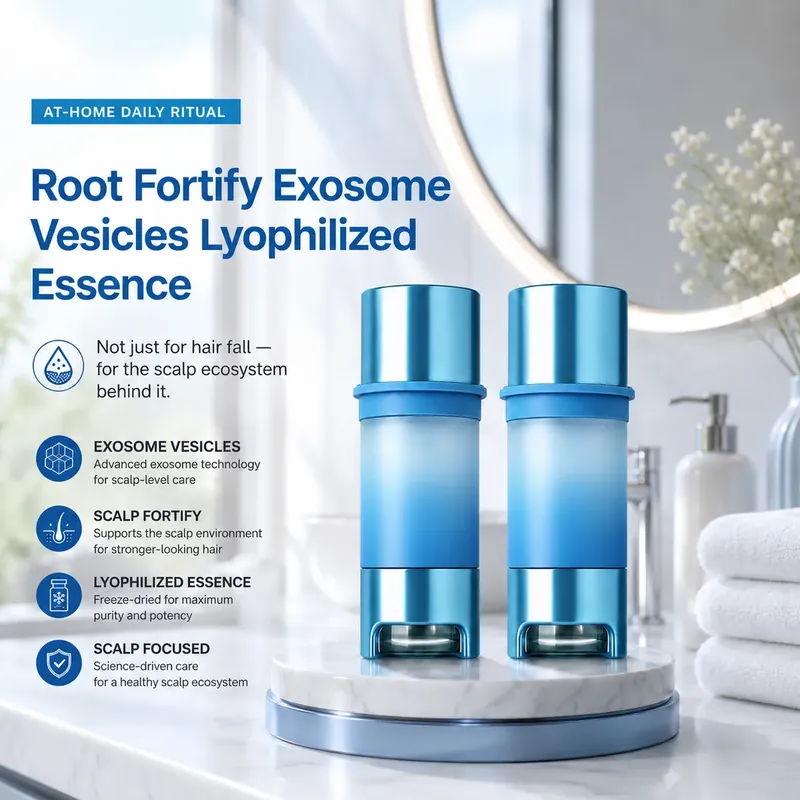 Hop Exosome Scalp Essence — Root Fortify, 7 Sets: scalp essence, (300 mg + 6 ml) × 7 per box