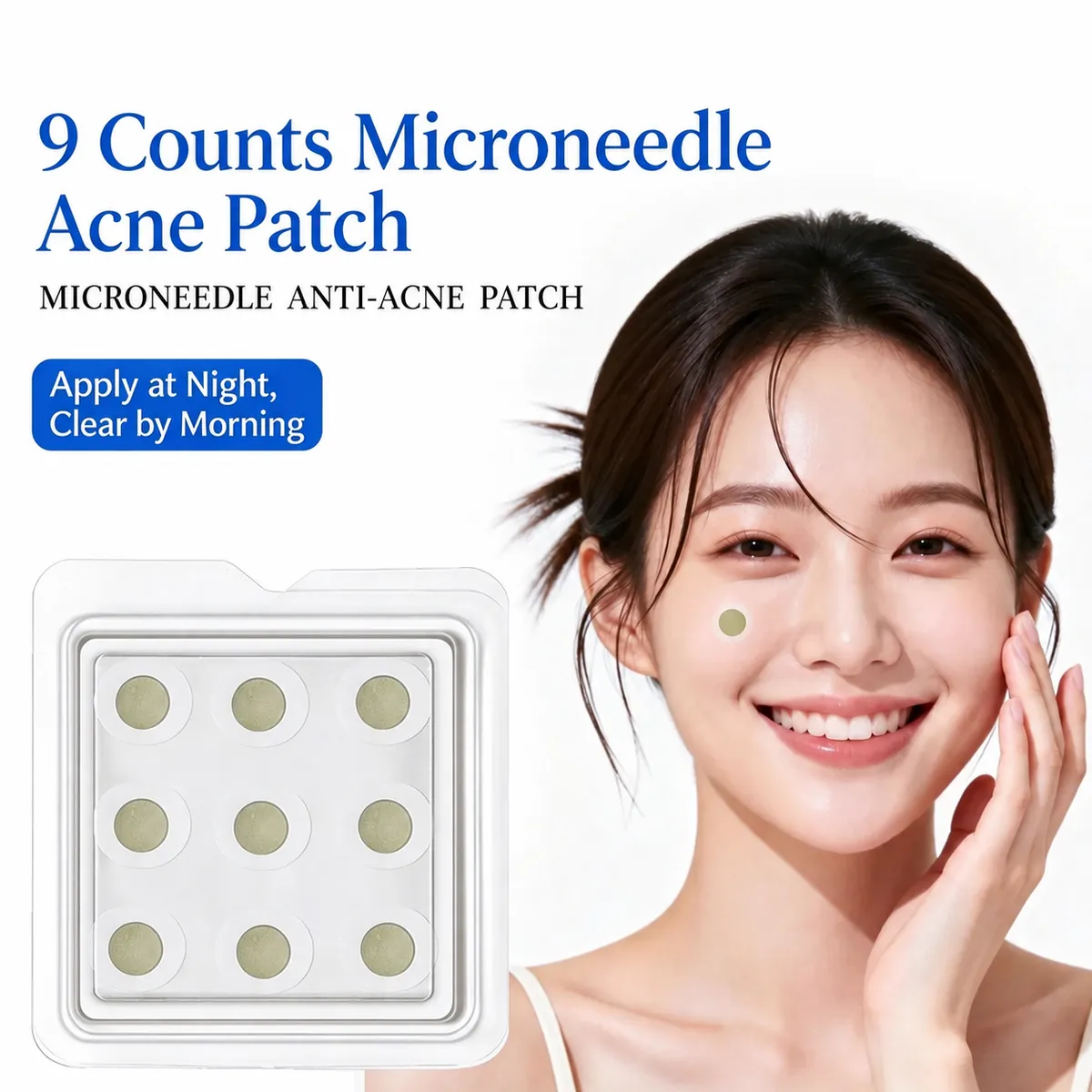 Hyaluronic Acid Microneedle Blemish Patch: patches