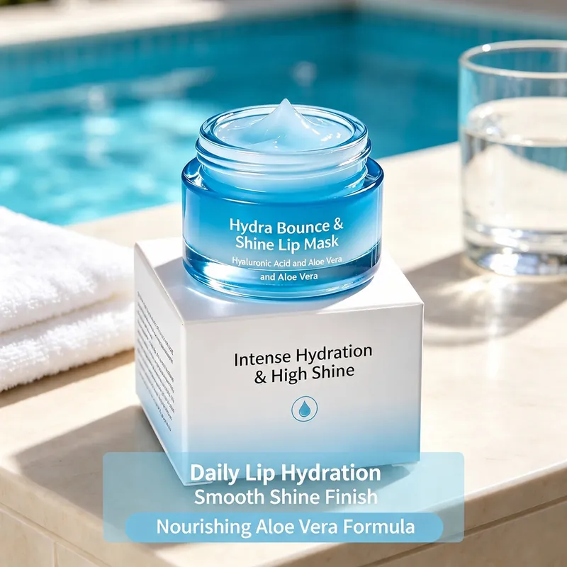 Hyaluronic Plumping Shine Lip Mask: lip mask, 30 g