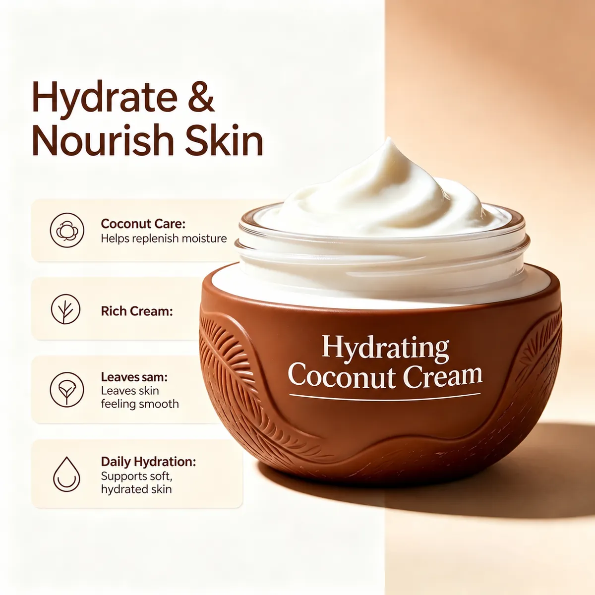 Hydrating Coconut Rich Cream: cream, 50 g
