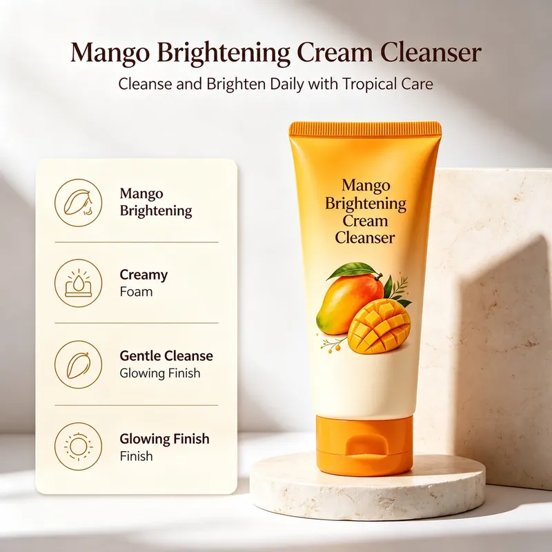 Mango Amino Acid Cream Cleanser: cream cleanser, 100 g