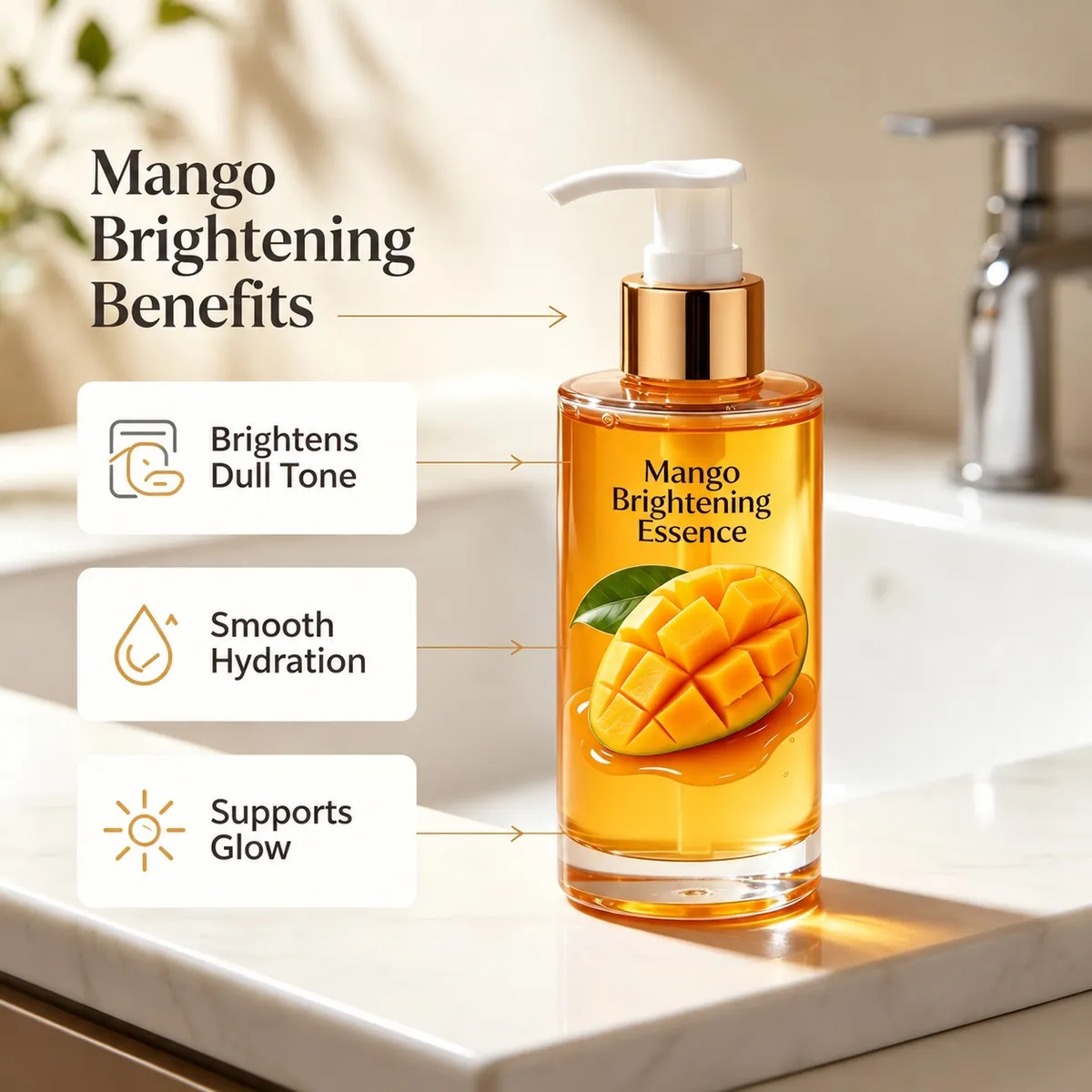 Mango Brightening Essence Toner: toner, 200 ml