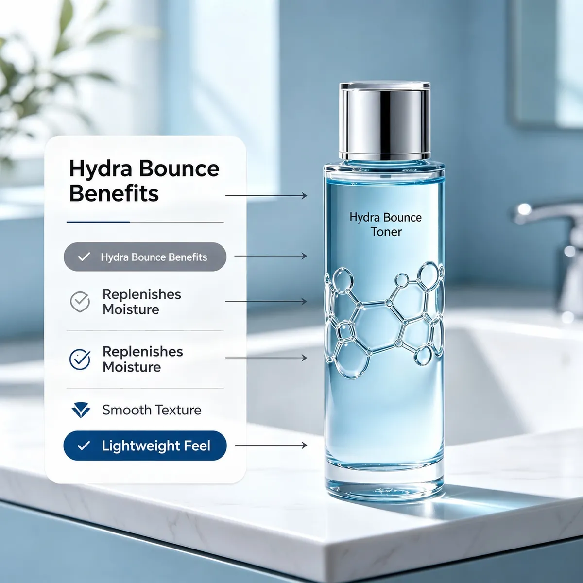 Multi-Hyaluronic Hydra Bounce Toner: toner, 200 ml