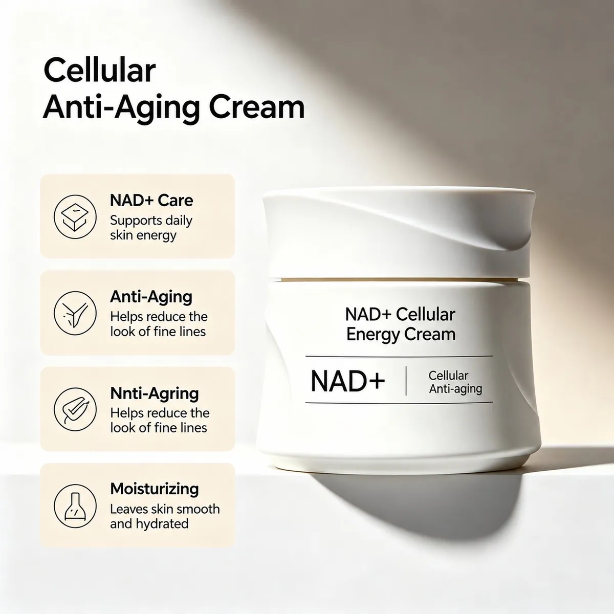 NAD+ Skin Energy Cream: cream, 50 g
