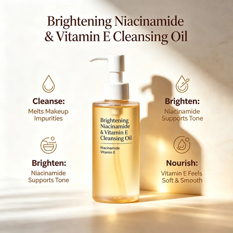 Niacinamide & Vitamin E Cleansing Oil: cleansing oil
