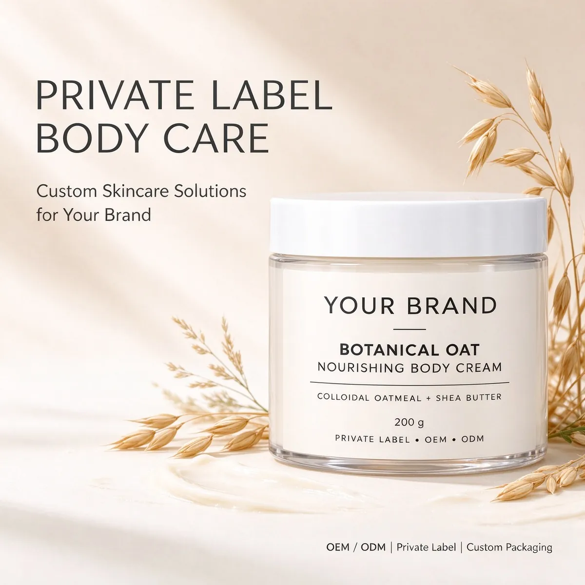 Oat Nourishing Body Cream: body cream