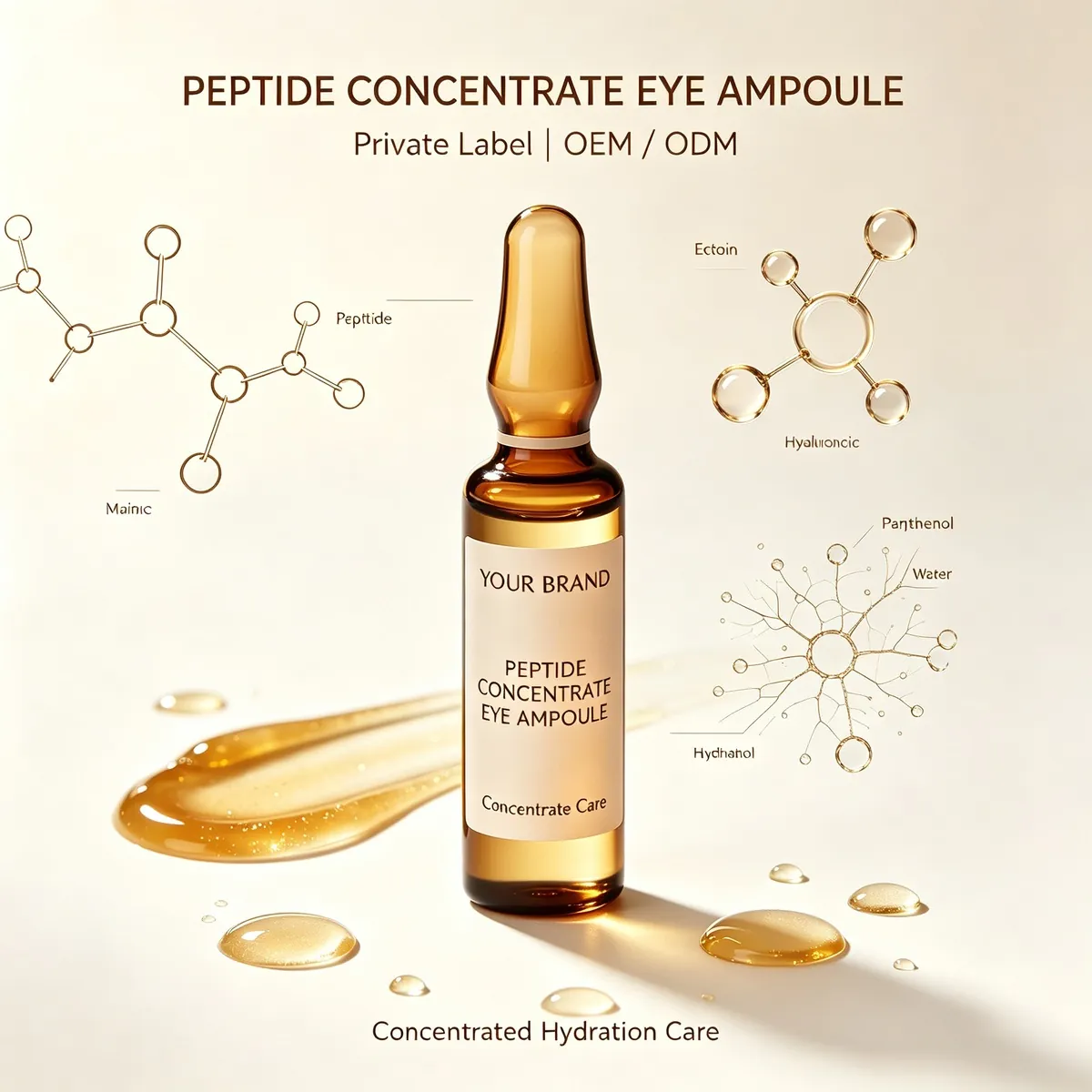 Peptide Concentrate Eye Ampoule: eye serum, 30 ml