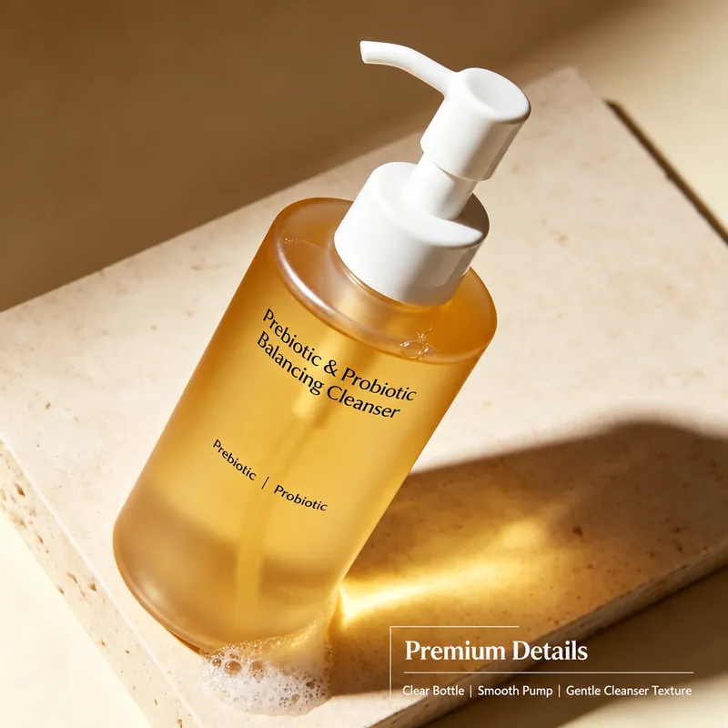 Prebiotic & Probiotic Balancing Cleansing Oil: cleansing oil