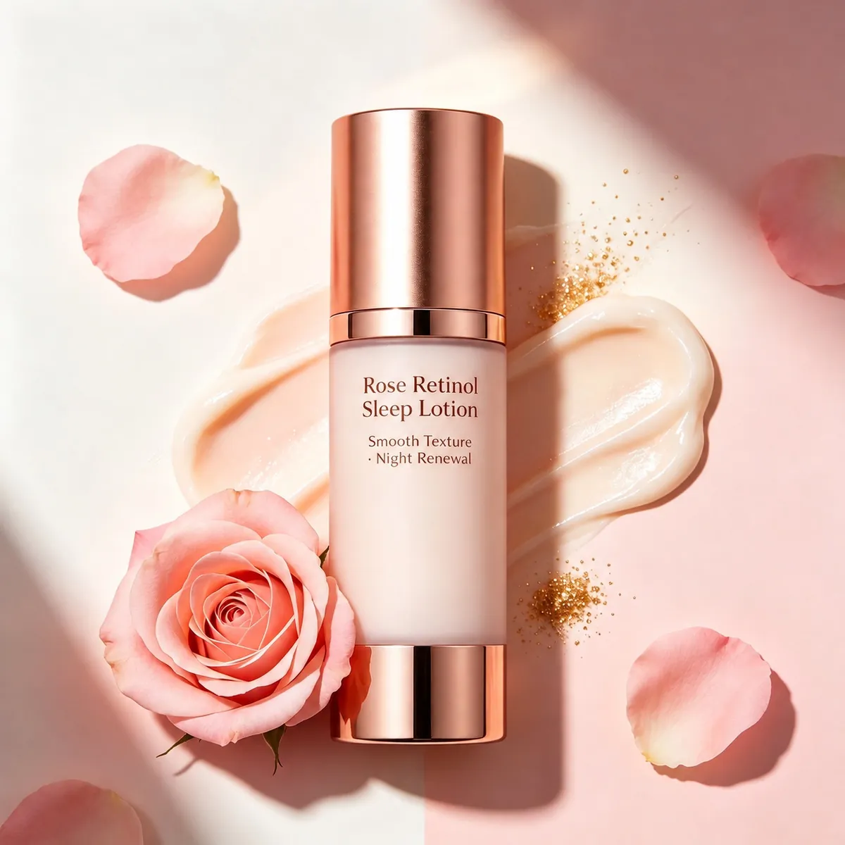 Rose Retinol Night Lotion: lotion, 100 g