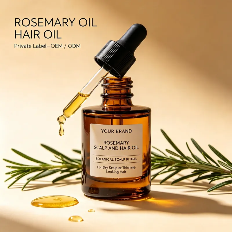 Rosemary Scalp and Hair Oil: hair oil