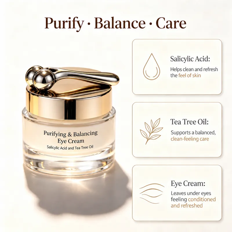 Salicylic Acid & Tea Tree Roller Eye Cream: eye cream, 30 g