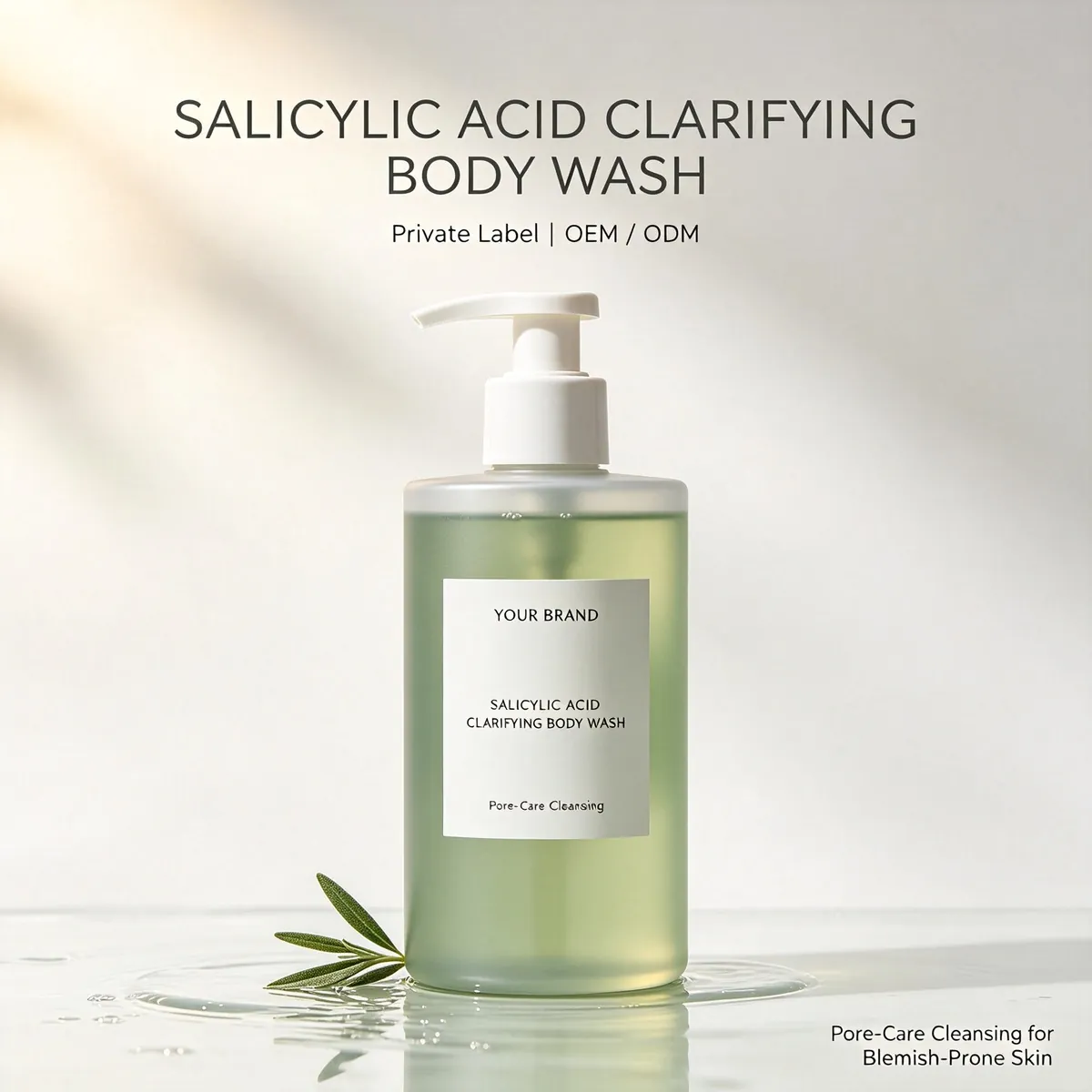 Salicylic Acid Clarifying Body Wash: body wash