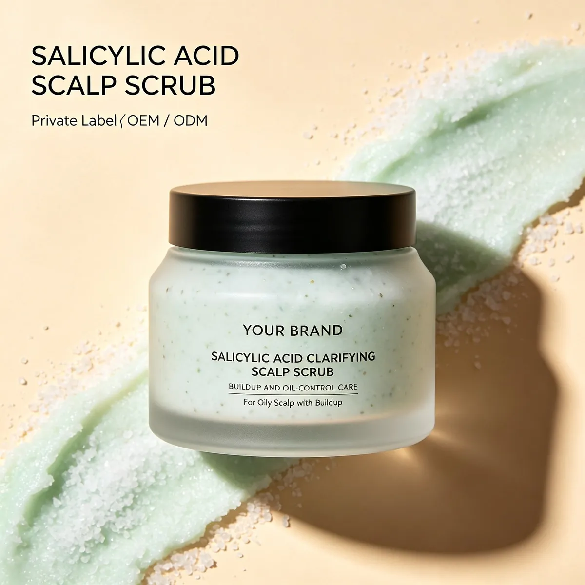 Salicylic Acid Clarifying Scalp Scrub: scrub