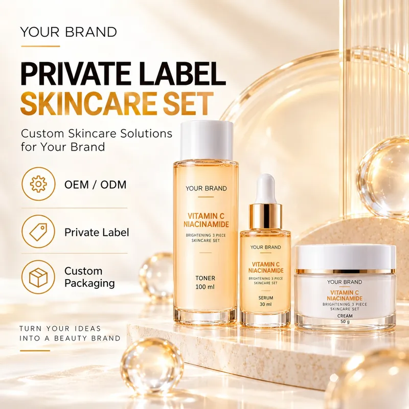 Vitamin C & Niacinamide 3-Piece Set: set