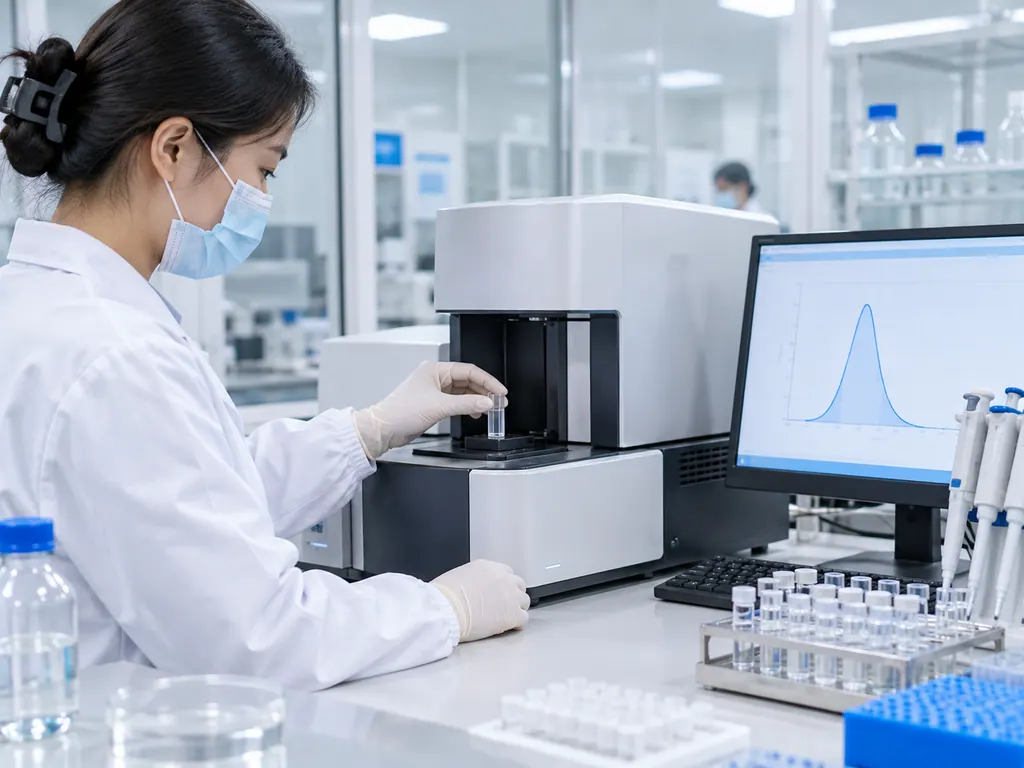 Particle-size analysis (illustration)
